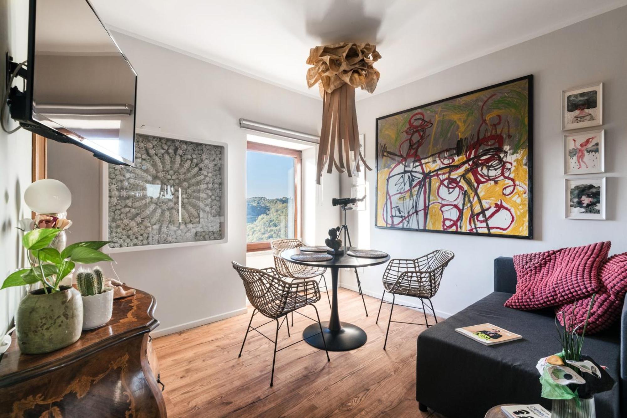 Soprabosco Calcata Art & Design Apartment Dış mekan fotoğraf
