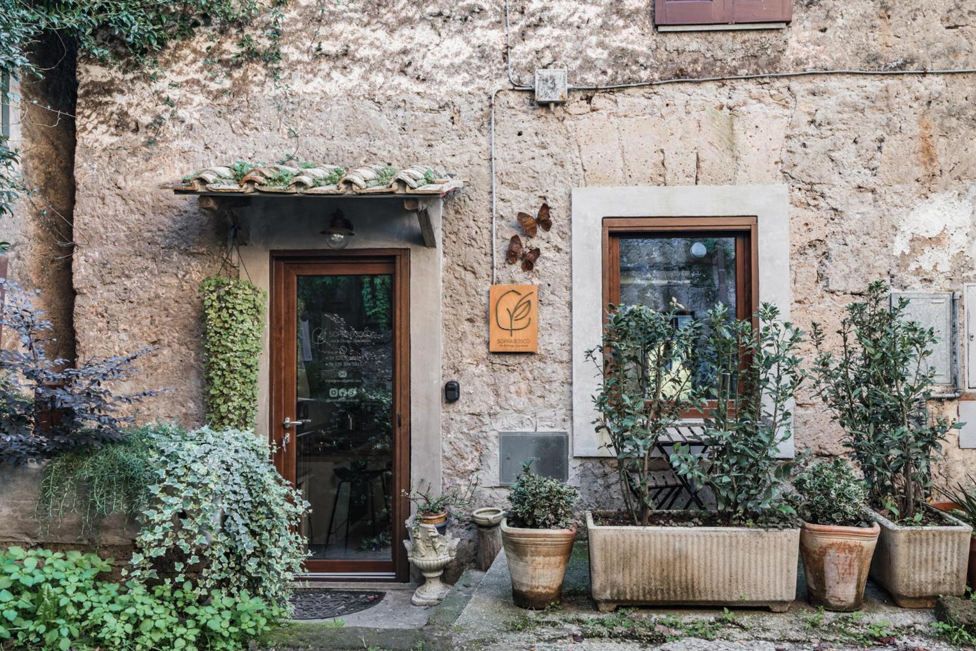 Soprabosco Calcata Art & Design Apartment Dış mekan fotoğraf