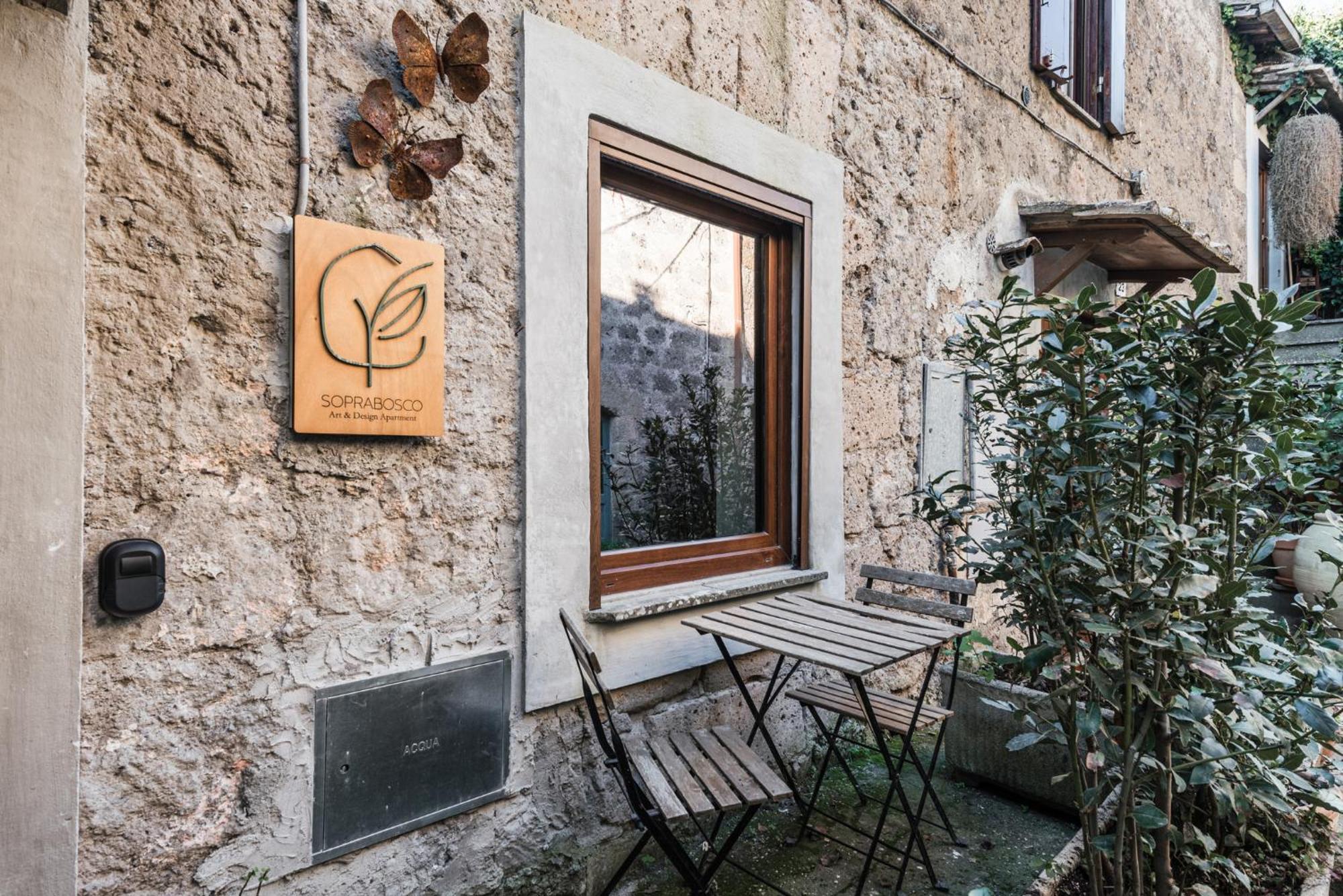 Soprabosco Calcata Art & Design Apartment Dış mekan fotoğraf